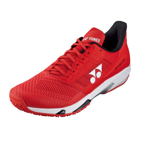 YONEX ヨネックス パワークッションアドアクセル メンGC 庭球シューズ（粘土・砂入り口・入口人工芝厚地の外套用） SHTAAMG-713(赤いこと/白いこと)