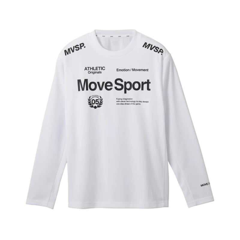 【入手困難】DESCENTE Move Sport ラッシュガード 長袖 入手困難】DESCENTE Move Sport ラッシュガード 長袖 白 - 水着