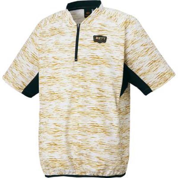 楽天市場】ゼット 限定 プロステイタス 半袖 ハーフジップ ピステ ZETT