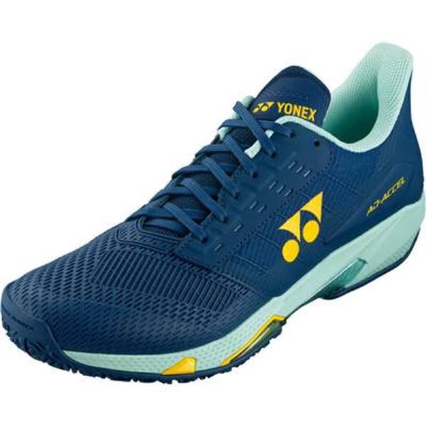 YONEX ヨネックス パワークッションアドアクセル メンGC 庭球シューズ（粘土・砂入り口・入口人工芝用） SHTAAMG-817(ティールブルー)