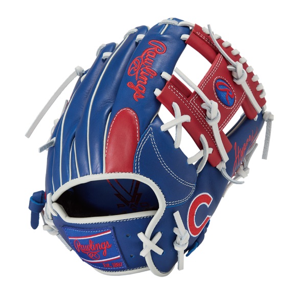 ローリングス 軟式 HYPER TECH MLB TEAM [内野手用] サイズ 11.25 軟式グラブ GR5HTMN52MG-CHC(カブス)｜スポーツファーム　店