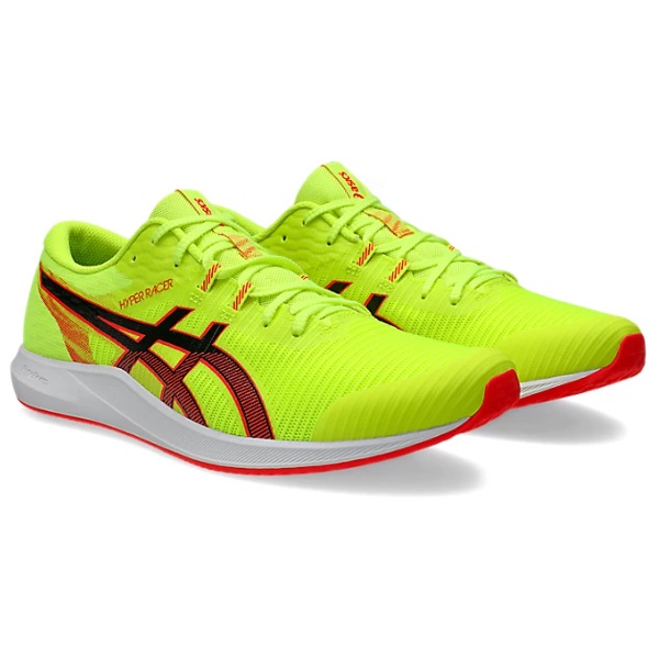 asics アシックス HYPER RACER ランニングシューズ・レーシングシューズ・大地シューズ 1093A233-750(Safety Yellow/Black) 800ｍ～貨物自動車当て嵌めるＯＫ