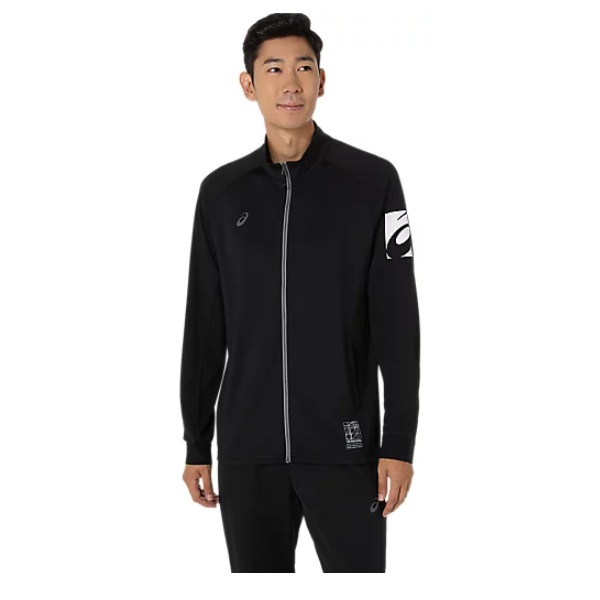 asics アシックス ドライストレッチニットジャケット トレーニングジャケット 2031E986-001(パフォーマンスブラック) ２０２５年モデル！！