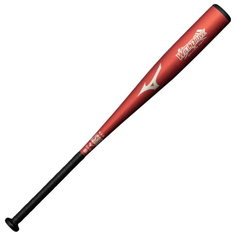 ミズノ　バット　ウィルドライブレッド Amazon | MIZUNO 軟式用金属製 ウィルドライブ レッド 84cm