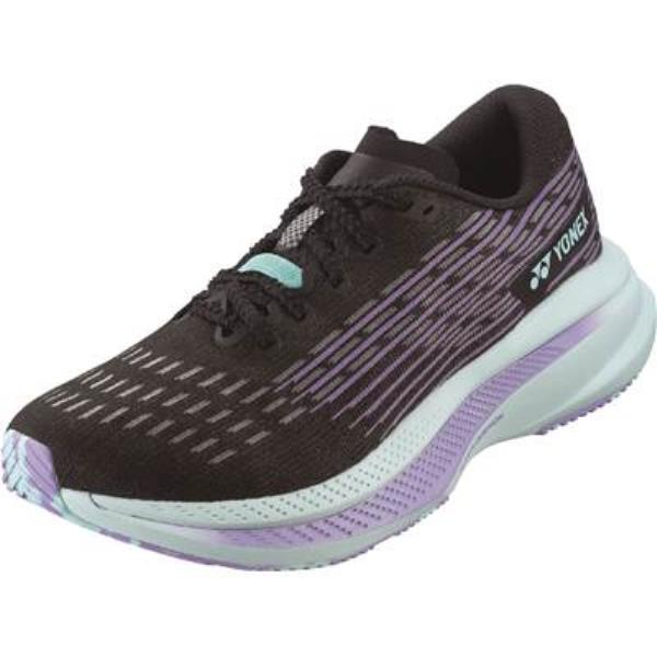 YONEX ヨネックス カーボンクルーズSRウィメン レディースランニングシューズ SHRSR1L-537(ブラック/パープル)