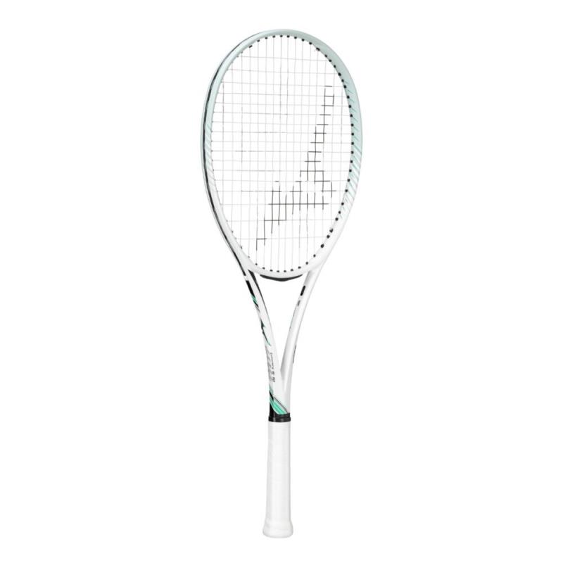 MIZUNO ミズノ ディーフォース S-10(ソフトテニス) ソフトテニスラケット 63JTN54401(ホワイト×ジェードグリーン) ２０２５年春夏モデル！！