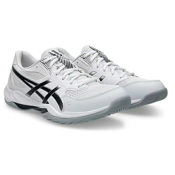 asics アシックス GEL-ROCKET 12 排球シューズ 1073A080-101(White/Black)
