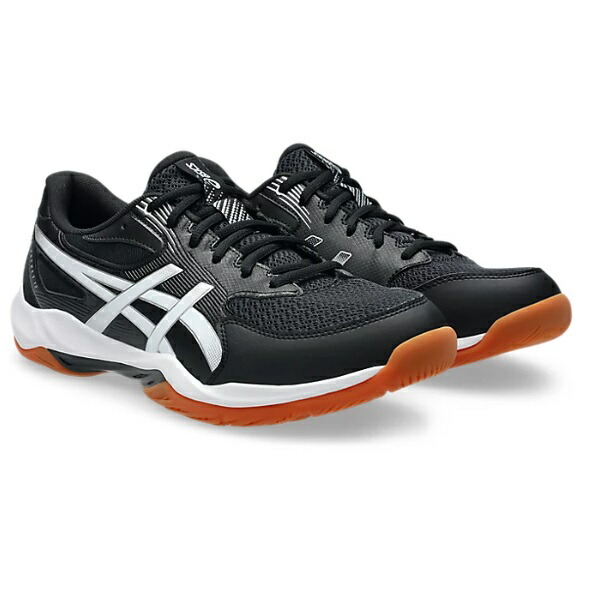 asics アシックス GEL-ROCKET 12 WIDE 排球シューズ  幅ひろい 1073A081-001(Black/White) ２０２５年ひな形！！