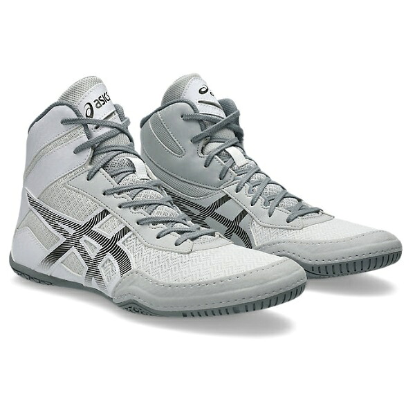 asics アシックス MATCONTROL 3 レスリングシューズ  つや消し抑えつける３ 1081A053-102(White/Gunmetal)