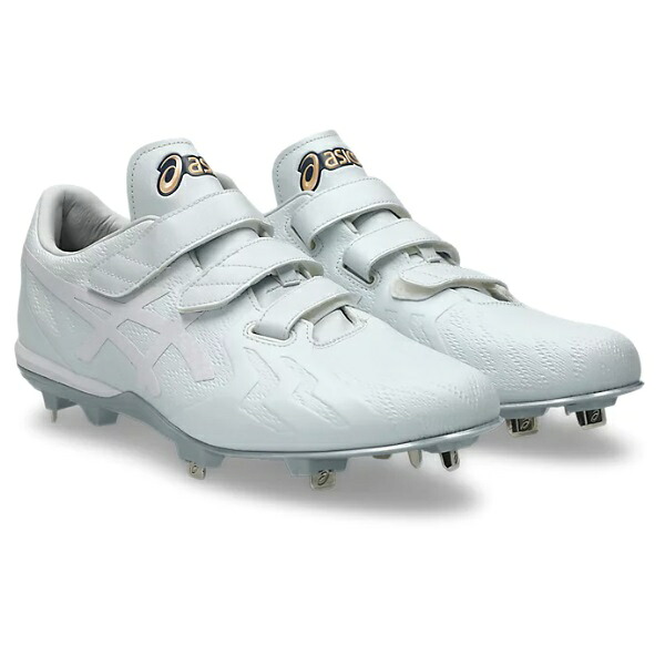 asics アシックス GOLDSTAGE I-PRO FORCESPEED MG 野球金具スパイク 1121A075-110(White/White) ２０２５年モデル！！｜スポーツファーム　店
