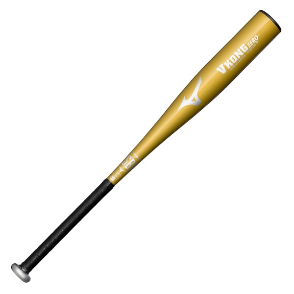 MIZUNO ミズノ 小学生軟式用VコングZERO(金属製／74cm／平均460g) 少年軟式バット 1CJMY18974-50(ゴールド) ２０２５年秋冬モデル！！