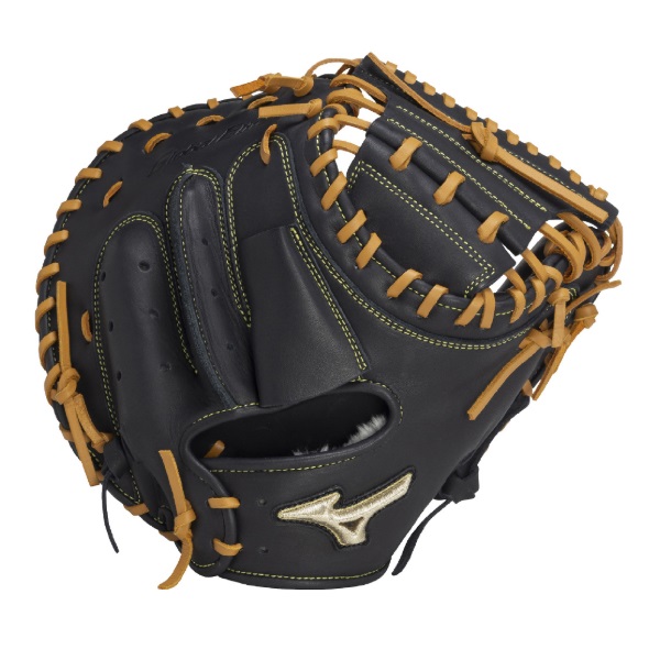 MIZUNO ミズノ 軟式用【グローバルエリート】號SAKEBI Compact【捕手用/B-D型】 軟式グラブ 1AJCR32300-0949(ブラック×コルク) 2025年モデル!!