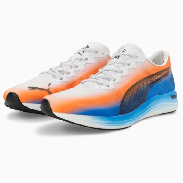 PUMA プーマ プロピオ ニトロ EKIDEN ランニングシューズ 313426-01(PUMA White/PUMA Black/Ultra Blue/Heat Fire) EKIDEN PACK