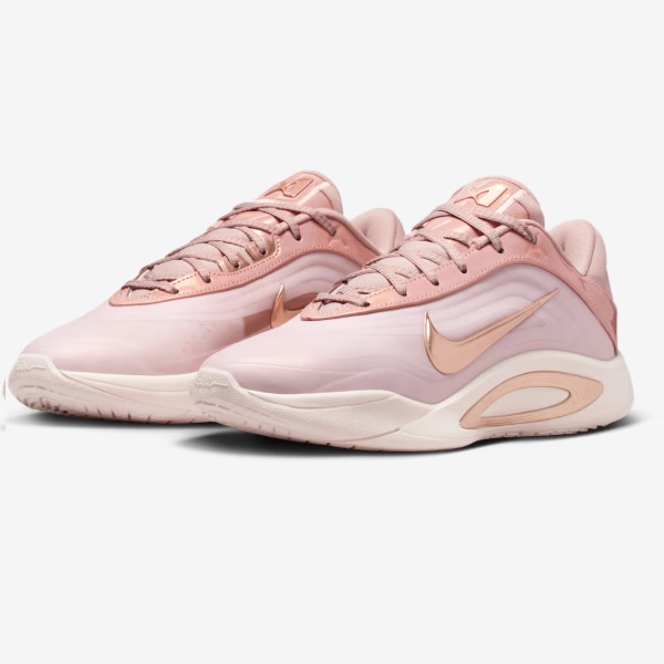 NIKE ナイキ A\u0027ONE EP レディースバスケットボールシューズ FZ8606-200(ストーンモーブ/メタリックレッドブロンズ/シルトレッド) ２０２６年ひな形！！