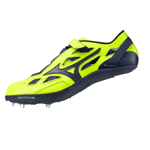 MIZUNO ミズノ クロノインクスNEO(短距離／ハードル) 陸上スパイク U1GA250121(イエロー×ネイビー) ２０２６年モデル！！