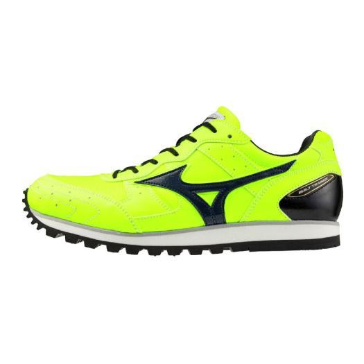 MIZUNO ミズノ ビルトトレーナー2(陸上競技) ランニングシューズ U1GC236171(イエロー×ネイビー×ホワイト) ２０２６年春夏モデル！！