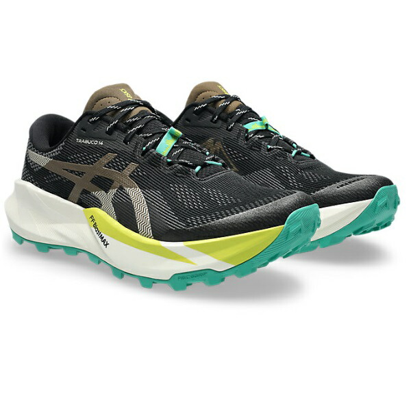 asics アシックス TRABUCO 14 メンズトレランシューズ 1011C166-001(Black/Clay Canyon) ２０２６年モデル！！｜スポーツファーム　店