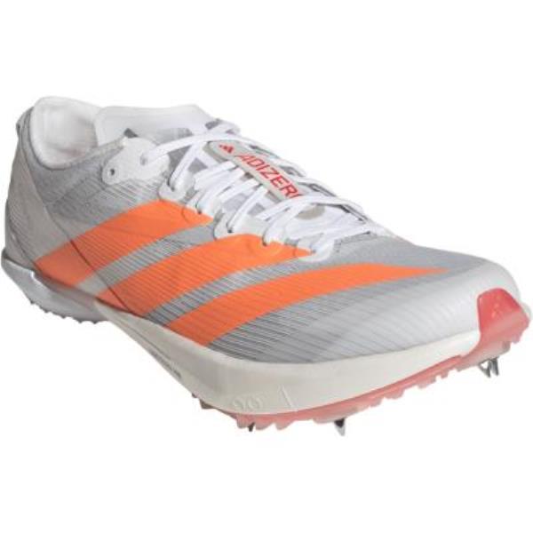 adidas アディダス ADIZERO AMBITION(アディゼロ AMBITION) 陸上スパイク(中・長距離) JQ5930(フットウェアホワイト/ルシッドオレンジ/ルシッドレッド) 2026年モデル!!|スポーツファーム 店