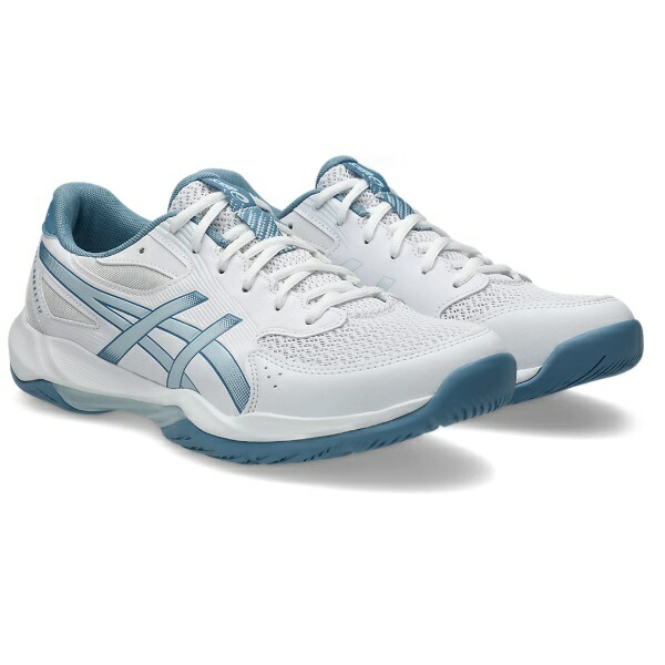 asics アシックス GEL-ROCKET 12 レディースバレーボールシューズ 1073A080-103(White/Cool Grey) ２０２６年青写真！！
