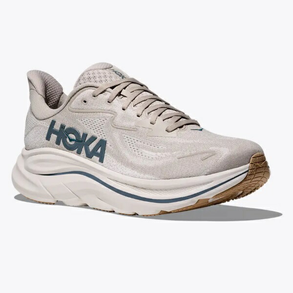 HOKA ホカ CLIFTON 10（クリフトン 10） メンズランニングシューズ 1162030-PUT-GRO(パティ/グラウト) 毎日の走りに軽さとクッション性を