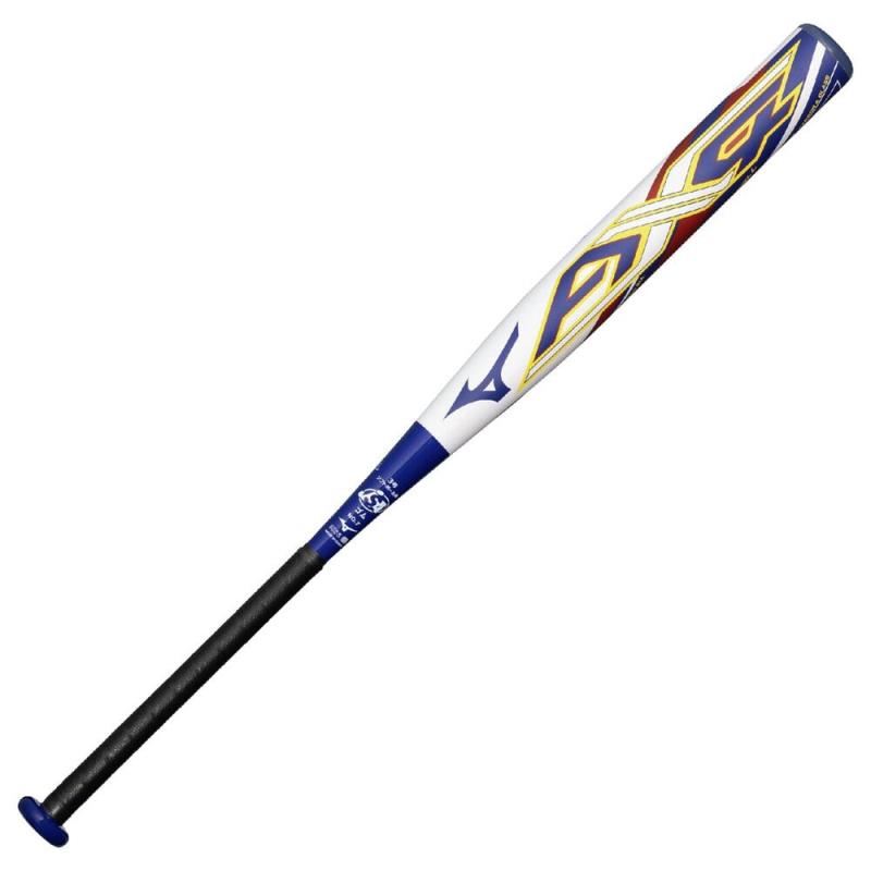 MIZUNO ミズノ ソフトボール用AX4(FRP製／84cm／平均650g～710g)(12インチ／ゴムボール用) ソフトボールバット 1CJFS32984-0367(グレー×パープル) 26SS