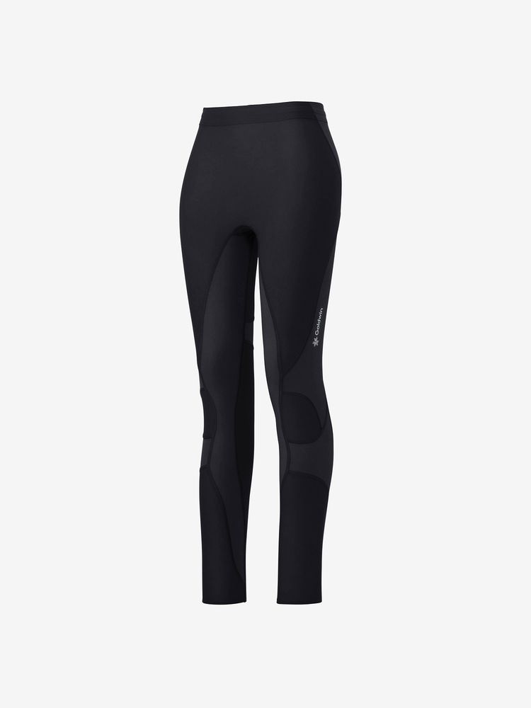 【電子メイル便相応う】C3FIT インパクトエアーロングタイツ（C3fit／レディース） レディース大地ロングタイツ・運動競技下着類 GCW15151(黒いこと)