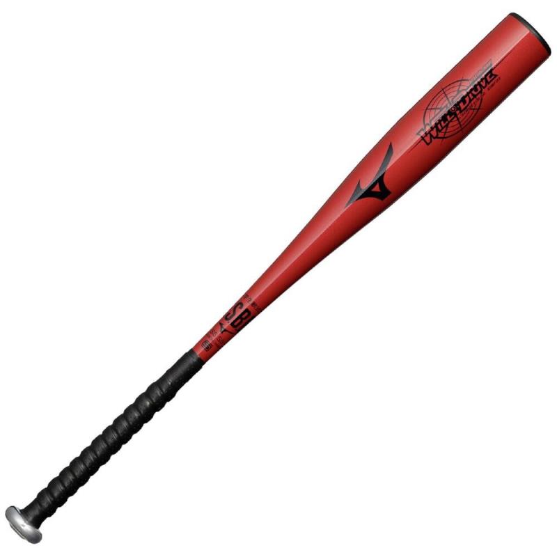 MIZUNO ミズノ 小学生軟式用ウィルドライブ レッド×ヒッティングナビ トップ(金属製／76cm／平均480g) 少年軟式バット 1CJMY19376-62(レッド) 26SS 8,399円