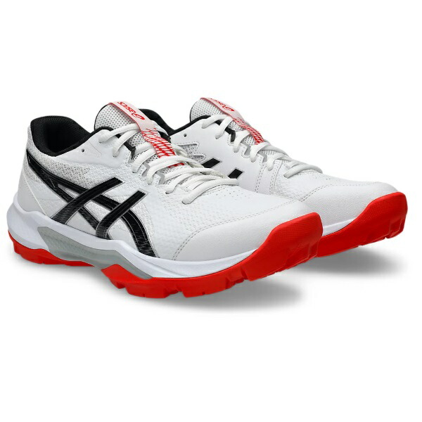 asics アシックス GEL-PEAKE 3 ハンドボールシューズ 1113A057-104(White/Black)
