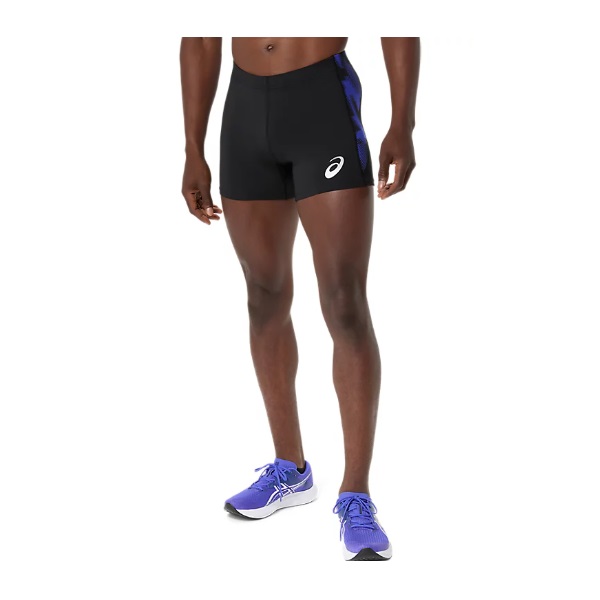 【メール便対応】asics アシックス トラックグラフィックショートタイツ 陸上スパッツ 2091A830-002(パフォーマンスブラック×コバルトバースト) ２０２６年モデル！！