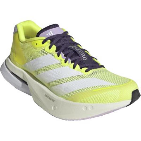 adidas アディダス ADIZERO BOSTON 13 W(アディゼロ BOSTON 13 W) レディースランニングシューズ JP9246(ソーラーイエロー/フットウェアホワイト/パウダープラム) ２０２６年モデル！！