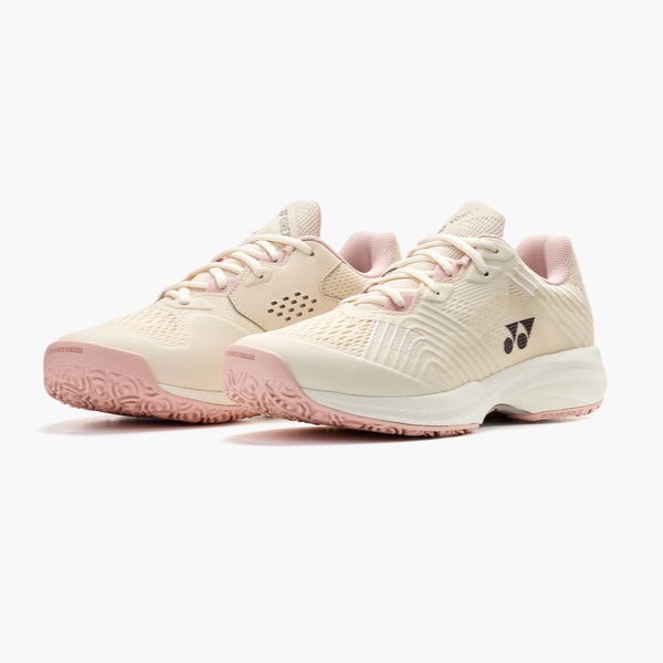 YONEX ヨネックス パワークッションソニケージＬＧＣ レディーステニスシューズ（クレー・砂入り人工芝用） SHTSCLG-423(ペールピンク) 26SS