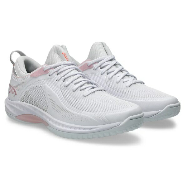 asics アシックス GLIDE NOVA FF 4 籠球シューズ 1063A105-101(White/Pink Salt) ２０２６年新色！！ メンズシューズ-シューズ-バスケットボール