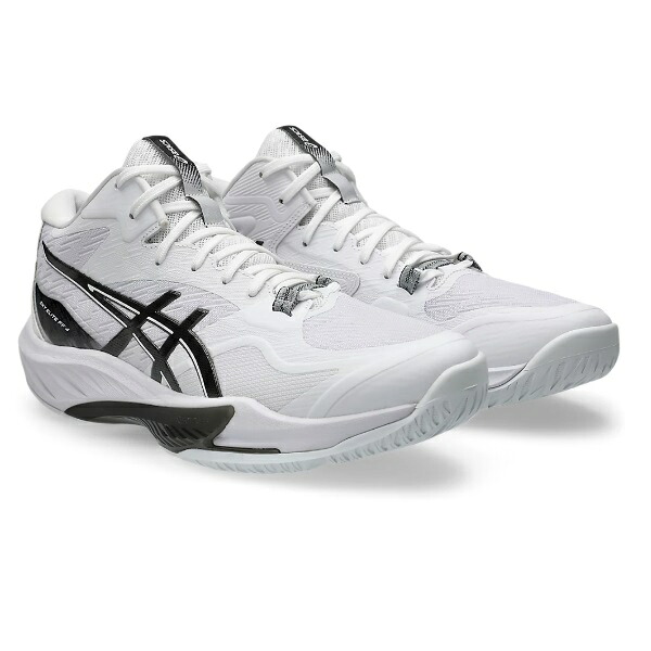 asics アシックス SKY ELITE FF MT 4 バレーボールシューズ 1053A083-100(White/Black) ２０２６年モデル！！｜スポーツファーム　店