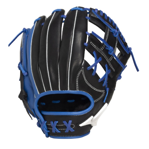MIZUNO ミズノ ジュニア用WILL DRIVE MOVEオールラウンド用：サイズM 少年軟式グラブ 1AJGY35510-0922(ブラック&times;ロイヤルブルー) 26AW｜スポーツファーム　店