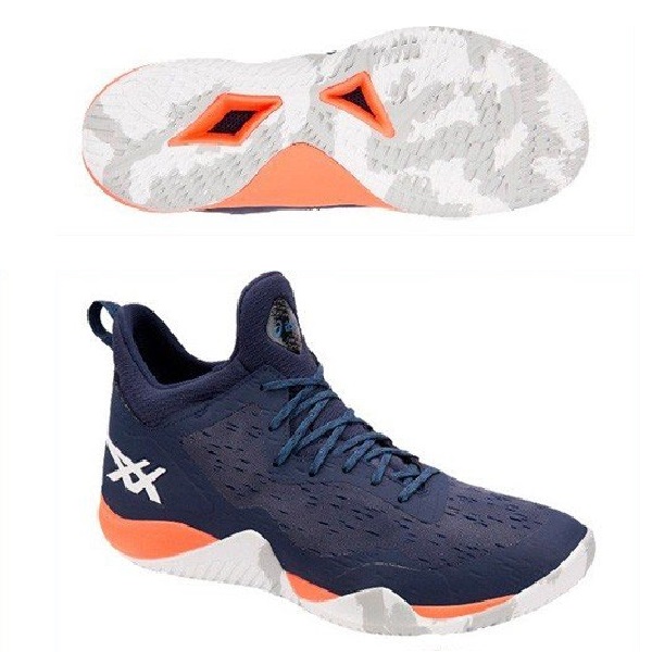 Sporting Goods Asics Blaze Nova Peacoat Flash Coral Men Basketball Shoes Sneakers 1061a0 400 Team Sports Basketball
