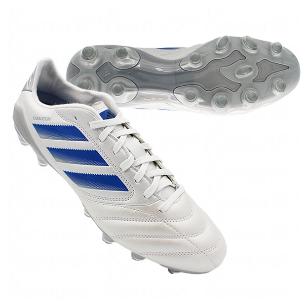 【ポイント10倍】コパ アイコン 2 PRO HG フットウェアホワイト×コアブラック 【adidas|アディダス】サッカースパイクjs1630|Kemarifast店
