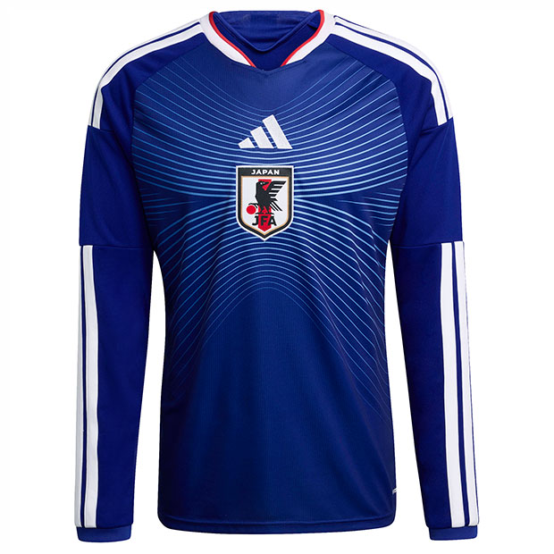 アディダス サッカー日本代表 2026 ホーム レプリカ ユニフォーム 長袖 【adidas|アディダス】サッカー日本代表レプリカウェアーwu905-jz9680