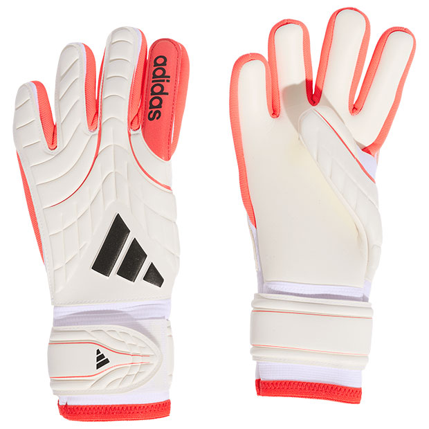 【4/17 9時59分までポイント5倍】ジュニア コパ GKグローブ リーグ　ホワイト×ルシッドレッド　【adidas|アディダス】サッカーゴールキーパーグローブrg714-ka7812