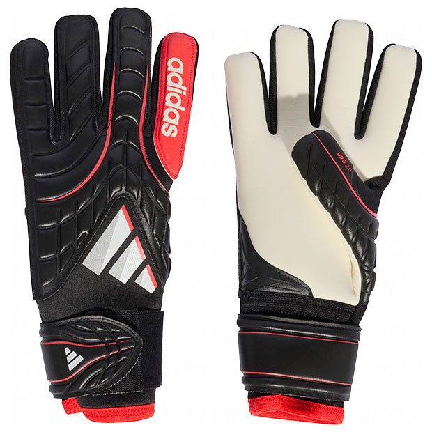 コパ GKグローブ プロ　ブラック×ルシッドレッド　【adidas|アディダス】サッカーゴールキーパーグローブru098-ka7802