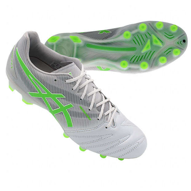 ウルトレッツァ 3 白いこと×グリーンゲッコ 【asics|アシックス】蹴球スパイク1101a058-101