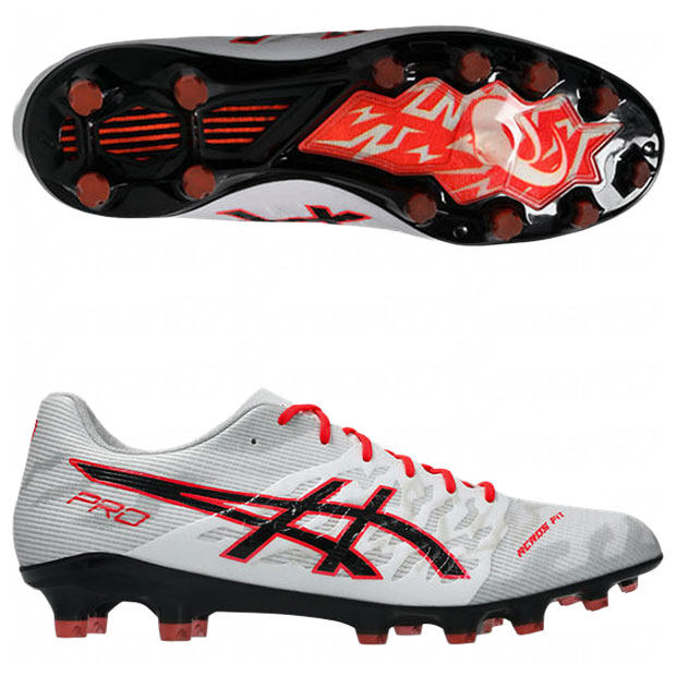 【ポイント10倍】DSライト ACROS PRO 3　ホワイト&times;ブラック　【asics|アシックス】サッカースパイク1101a071-112｜Kemarifast店 17,094円