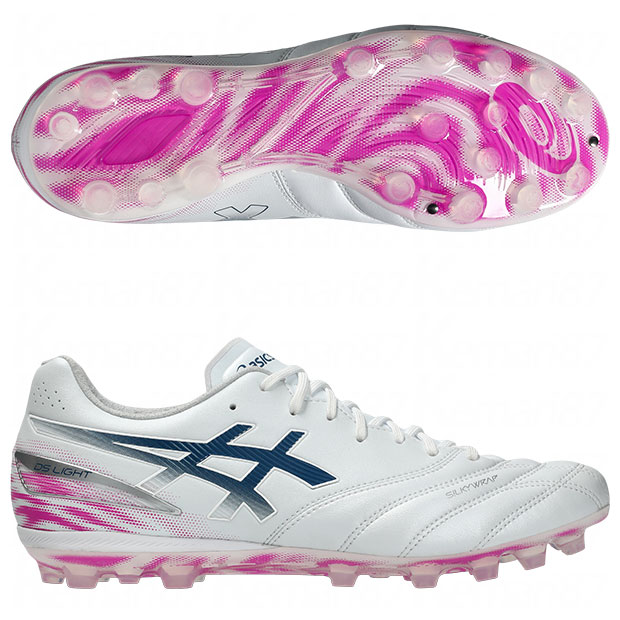 DS点火装置 労働者階級 AG 白いこと×デジタル桜 【asics|アシックス】蹴球スパイク1103a127-101