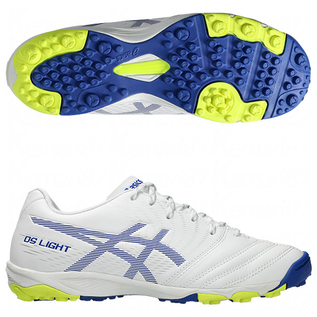 【4/11AM1時59分までポイント5倍】ジュニア DSライト JR GS TF　ホワイト×アシックスブルー　【asics|アシックス】サッカージュニアトレーニングシューズ1104a053-101 5,562円