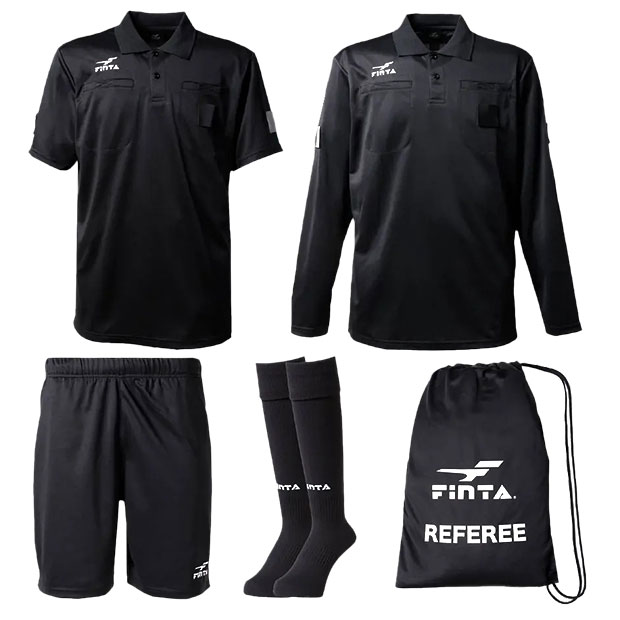 【6/10まで尖んがり10倍】審判員4点書き割り 【FINTA|フィンタ】サッカーフットサルレフェリーウェアーフィート5977