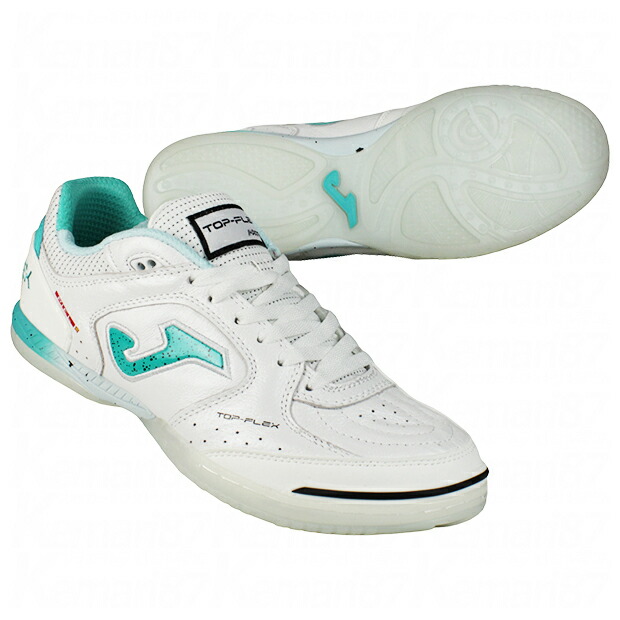 楽天市場】TOP FLEX ホワイト ホマ(Joma)フットサルシューズ