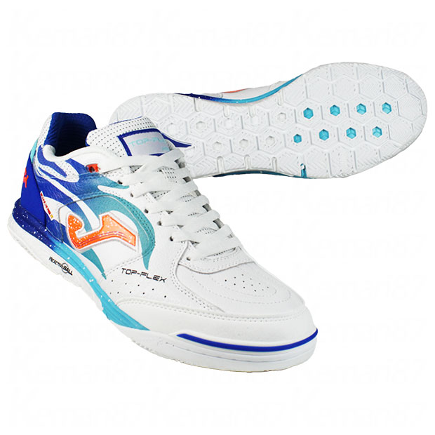 楽天市場】TOP FLEX ホワイト ホマ(Joma)フットサルシューズ