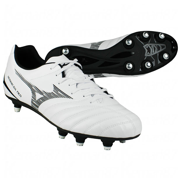 【7/26AM1時59分までポイント10倍】モナルシーダ NEO 3 SELECT SI ホワイト×ブラック 【MIZUNO|ミズノ】サッカー取替式スパイクp1gc242609|Kemarifast店