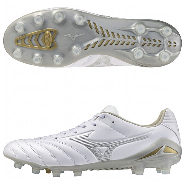 【4/17 9時59分までポイント5倍】モナルシーダ NEO 3 PRO　ホワイト×ギャラクシーシルバー　【MIZUNO|ミズノ】サッカースパイクp1ga262204