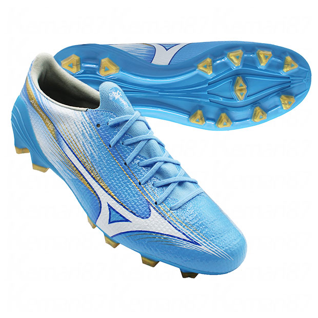 【ポイント10倍】ミズノアルファ 3 PRO　ユニティスカイブルー×ホワイト　【MIZUNO|ミズノ】サッカースパイクp1ga266425