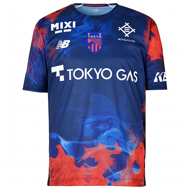 【4/11AM1時59分までポイント5倍】FC東京 百年構想リーグ ホーム 半袖レプリカユニフォーム　【NewBalance|ニューバランス】クラブチームレプリカウェアーmt618468-hme